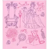 Deltas - The Beautiful Princess Coloring Book