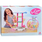 Others Eiskremständer Spielset 46 cm 12-teilig rosa/weiß