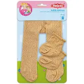 Heless Puppenstrumpfhosen und -socken Polyester gold 35-45 cm