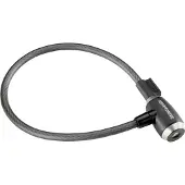 Kryptonite KryptoFlex 1265 Schlüsselkabel 650/12 mm – Seilschloss mit Schlüssel schwarz 004974