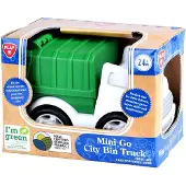 Playgo Play Müllwagen -basiertes Spielzeug Mini weiß grün nachhaltig