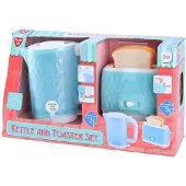 Playgo -Wasserkocher und Toaster mit Brot, 4-tlg.