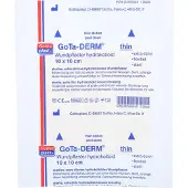 Gothaplast Gota-Derm thin hydrokoll.Wundpfl.steril 10x10 cm 1 St Pflaster