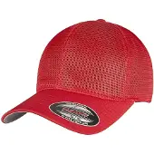 Flexfit - "360 Omnimesh" Baseball-Mütze (Rot)