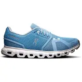 On Running Sneaker Cloud 6 Damen Chambray / White-Schuhgröße 42,5