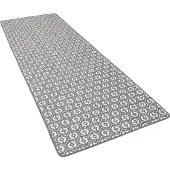 Snapstyle In- und Outdoor Teppich Läufer Beidseitig Cape Cod Grau, Größe:80x400 cm