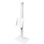 Deltaco Office Anti-theft Floor stand with brochure holder for iPad 9.