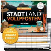 Denkriesen Stadt Land Vollpfosten - A4 Block Urlaubs Edition (d)