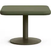 Natur24 Outdoor-Tisch Esilda 70.0 x 48.5 x 70.0 cm Stahl Zement