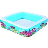 Bestway Planschbecken mit Sonnenschutz 147, Blau, Kinderpool