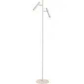Highlight Design-Stehleuchte Piero sandfarbene 2-flammig