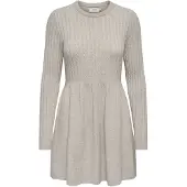 ONLY Strickkleid "ONLFIA LS CABLE DRESS KNT" Viskosemischung, regular fit