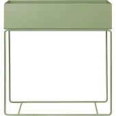 Ferm Living Plant Pflanzenkübel/Blumenkasten Tea Green - , Grün, für Wohnzimmer, Metall