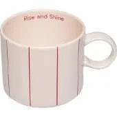 Design Letters - Pyjama Jumbobecher mit Henkel, 400 ml, rot