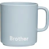 Design Letters Becher - Favourite - Bruder - Light Blue - - One Size - Becher