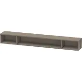 Duravit Regalelement L-CUBE 1000x140x120mm flannel grey hochglanz