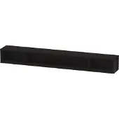 Duravit Regalelement L-CUBE 1000x140x120mm schwarz hochglanz