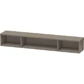 Duravit Regalelement L-CUBE 800x140x120mm flannel grey hochglanz