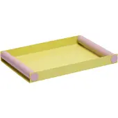Design Letters - Ray Tablett, medium, yellow / lavender