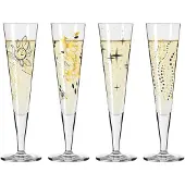 Ritzenhoff & Breker Ritzenhoff Champagnerglas 4er-Set GOLDNACHT - B/H/T ca. 7.20x24.00x7.20
