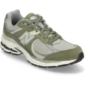 New Balance für Damen. U2002RV1 Leder-Turnschuhe 2002R, grün (36), Wohnung, Wildleder, Schnürsenkel, Lässig