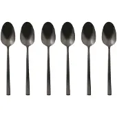 Sambonet Teelöffel Rock PVD Black 14,5 cm (6-Teilig)
