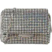 Ted Baker Umhängetasche Abendtasche Gliters Crystal Mini Crossbody Bag Silver - Col silberfarben