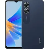 OPPO A17, 16,7 cm (6.56"), 4 GB, 64 GB, 50 MP, Android 12, Schwarz
