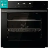 Hisense BSA66346PBGUKWIFI, Groß, Elektrischer Ofen, 77 l, 3500 W, 77 l, 2300 W