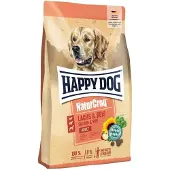 Interquell GmbH Happy Dog Natur Croq Lachs & Reis 4 kg Trockenfutter für Hunde
