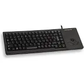 Cherry Tastaur XS Trackball Keyboard G84-5400, QWERTZ, mit 2 Maustasten, USB-Anschluss, schwarz