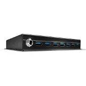 Lindy 43128, USB 3.2 Gen 1 (3.1 Gen 1) Type-A, 5000 Mbit/s, Schwarz, 0,8 m, 185 mm, 75 mm