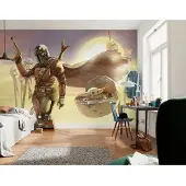 Komar Kindertapete "Star Wars The Mandalorian and Grogu Mission" bedruckt glatt