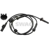 SWAG ABS Sensor Raddrehzahl Hinten Links für FIAT PUNTO (188) 70 10 6266