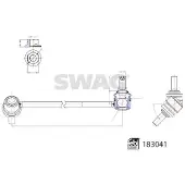 SWAG Stange/Strebe, Stabilisator [Hersteller-Nr. 33108801] für Mercedes-Benz