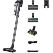 Samsung VS20B75BCR5, 2-in-1-Stabstaubsauger, Beutellos, Schwarz, Chrom, Trocken, Multizyklonisch, Teppich, Harter Boden, Holzboden