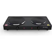 Brock Electronics Freestanding hob Brock Two-burner electric cooker EP200BK Brock black