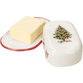MamboCat Maestro Natale Weihnachten Butterdose mit Deckel aus Keramik - 15/19*****Standort: Regal P
