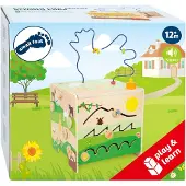 Small Foot Design motorcube Country junior 42 x 62 cm Holz natur