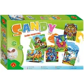Alexander Toys Sandy Sand Painting Big Box, Junge/Mädchen, Bilder-Set zum Ausmalen