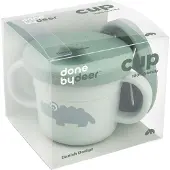 Done by Deer Foodie Snack- & Trinkbecher Croco, Green