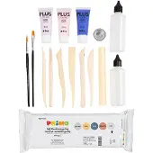 Creativ Company Bastelset Modelliermasse Schüsseln & Vasen