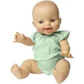 Heless Puppenkörper Mintgrün mit Rüschen, 28-35 cm