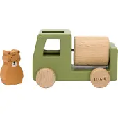 Melissa & Doug Bauwagen Set aus Holz mit Tieren (MQ3)