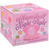 Johntoy Nachtlicht rosa LED Perle Muschel mit USB Anschluss Kinderzimmer