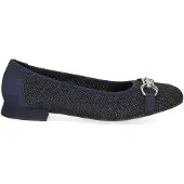 Caprice Ballerina, Blockabsatz, Bequemschuh, Businessschuh mit Schmuckelement
