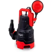 Scheppach DWP400 Schmutzwassertauchpumpe 400W | Fördermenge 9000 L/h | Förderhöhe 6m Tauchtiefe 7m | Partikelgröße 30mm |Schmutzwasserpumpe Tauchpumpe