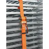 Kerbl 37160 Ratschenzurrgurt 2-teilig, 50 mm / 15 m, Zugkraft 4000 kg