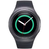 Samsung Gear S2 (SM-R720) - Smartwatch - Herzfrequenzmesser Musiksteuerung - Schwarz