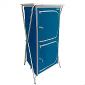 Aktive Faltbarer Kleiderschrank Mit 4 Ebenen 62x53x140 Cm
